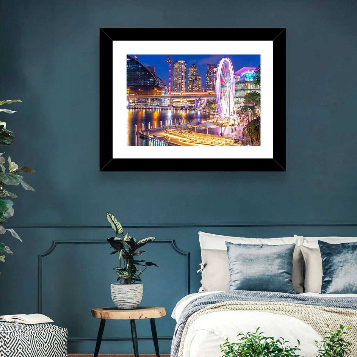 Darling Harbour Nightscape Wall Art