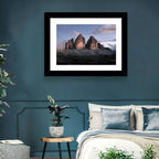 Tre Cime at Dusk Wall Art