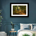 Autumn Forest Path, Hampshire Wall Art