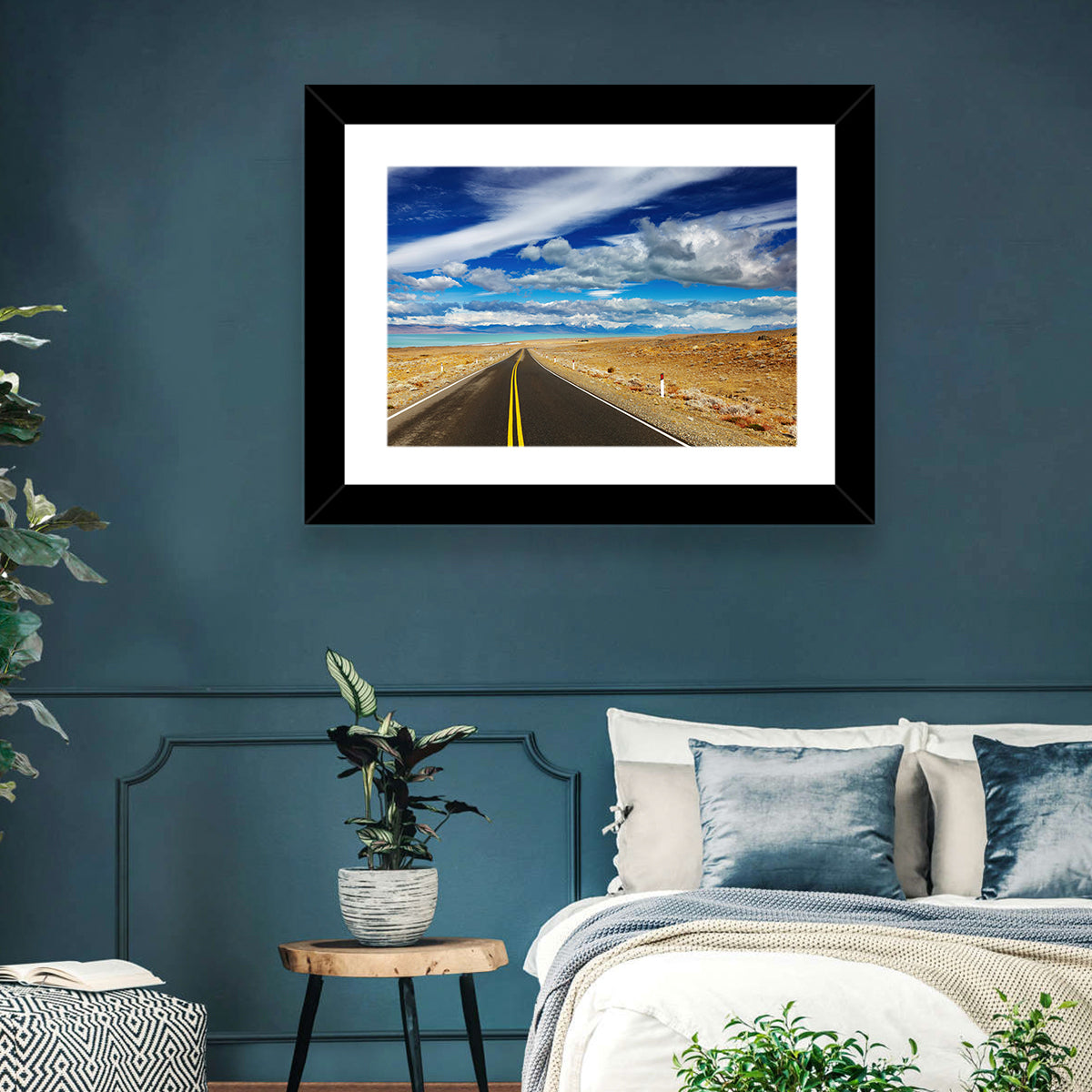 Road to Viedma Lake, Patagonia Wall Art in a room, landscape