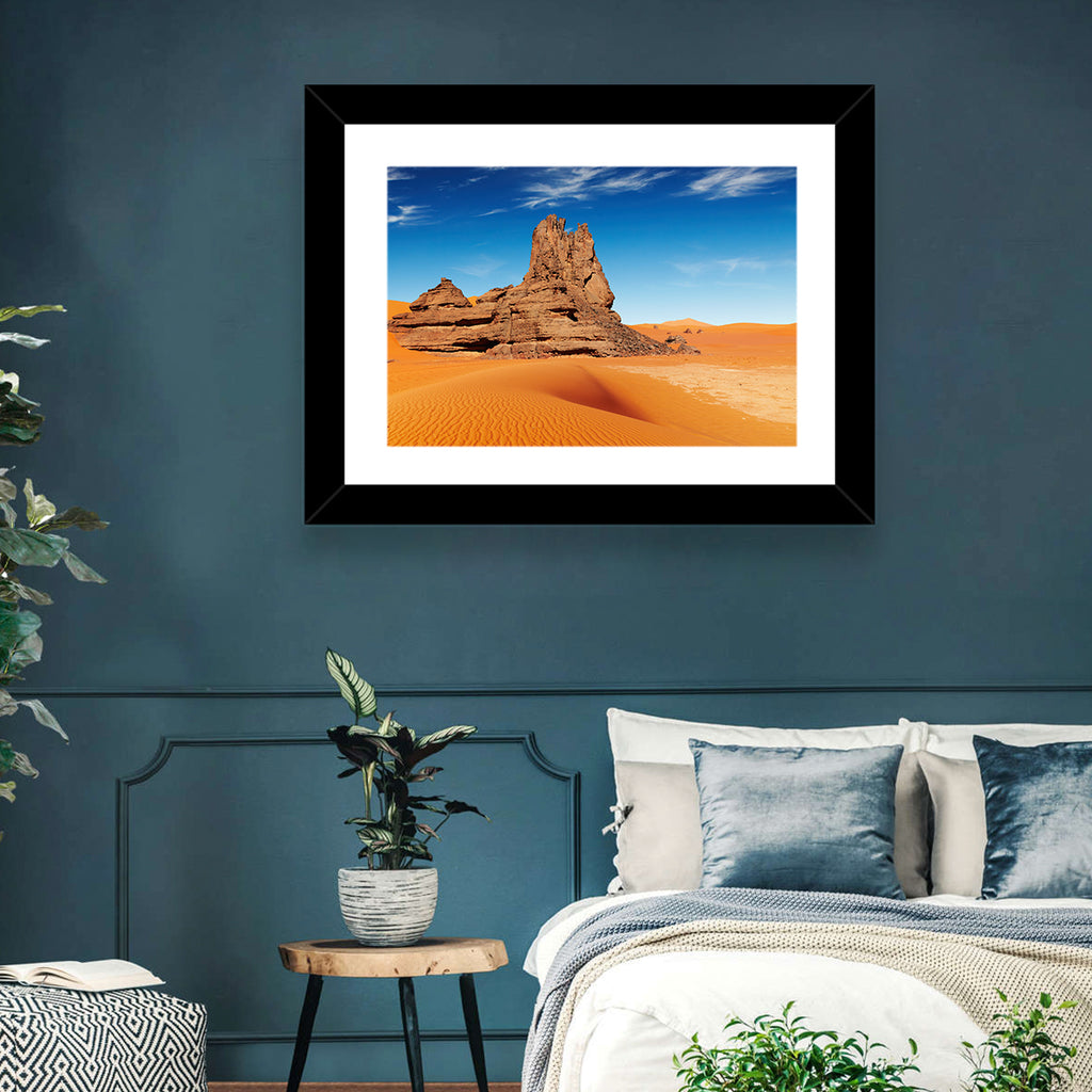 Sahara Rock Formation Landscape Wall Art