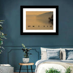 Lake Degray Geese Silhouette Wall Art