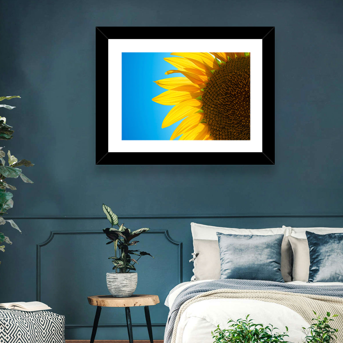 Sunflower Close-up Wall Art