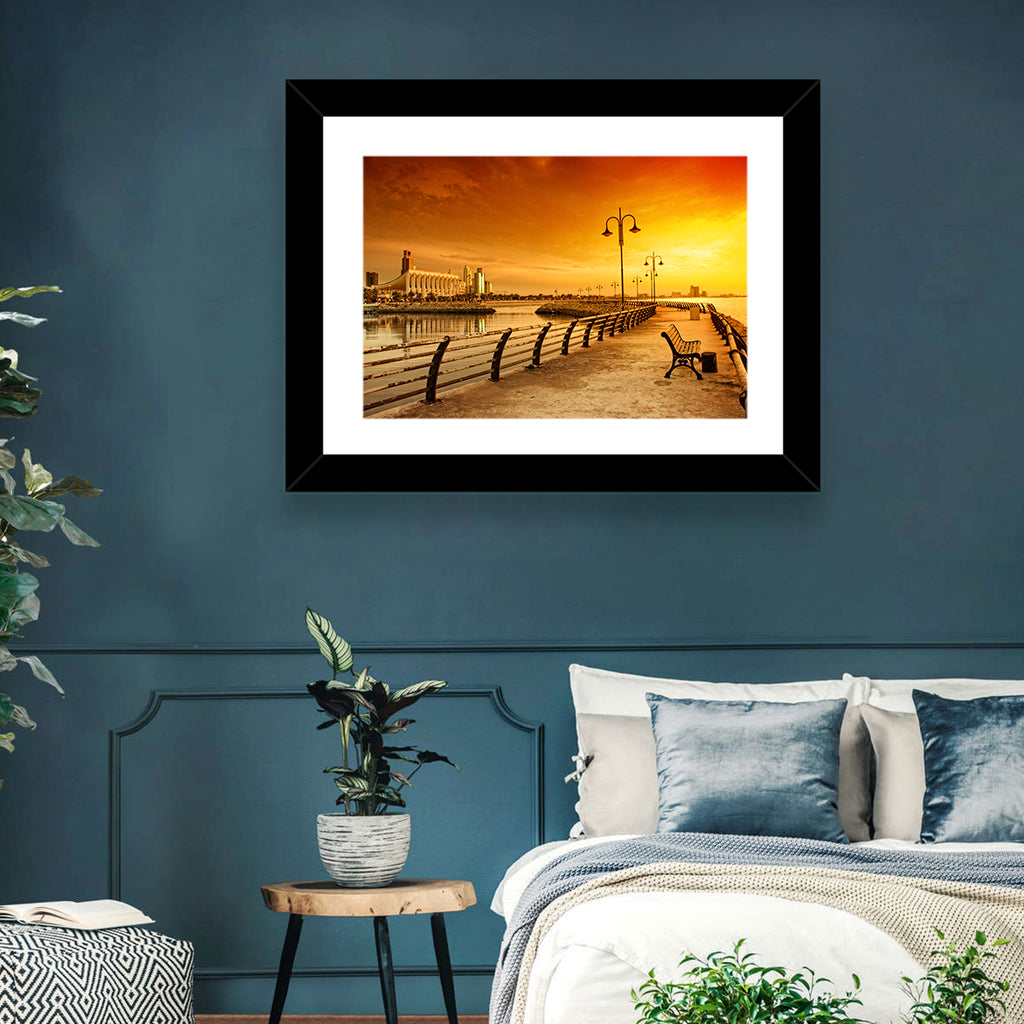 National Assembly at Golden Hour Wall Art
