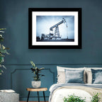 Oil Pump Jack 1211 Wall Art