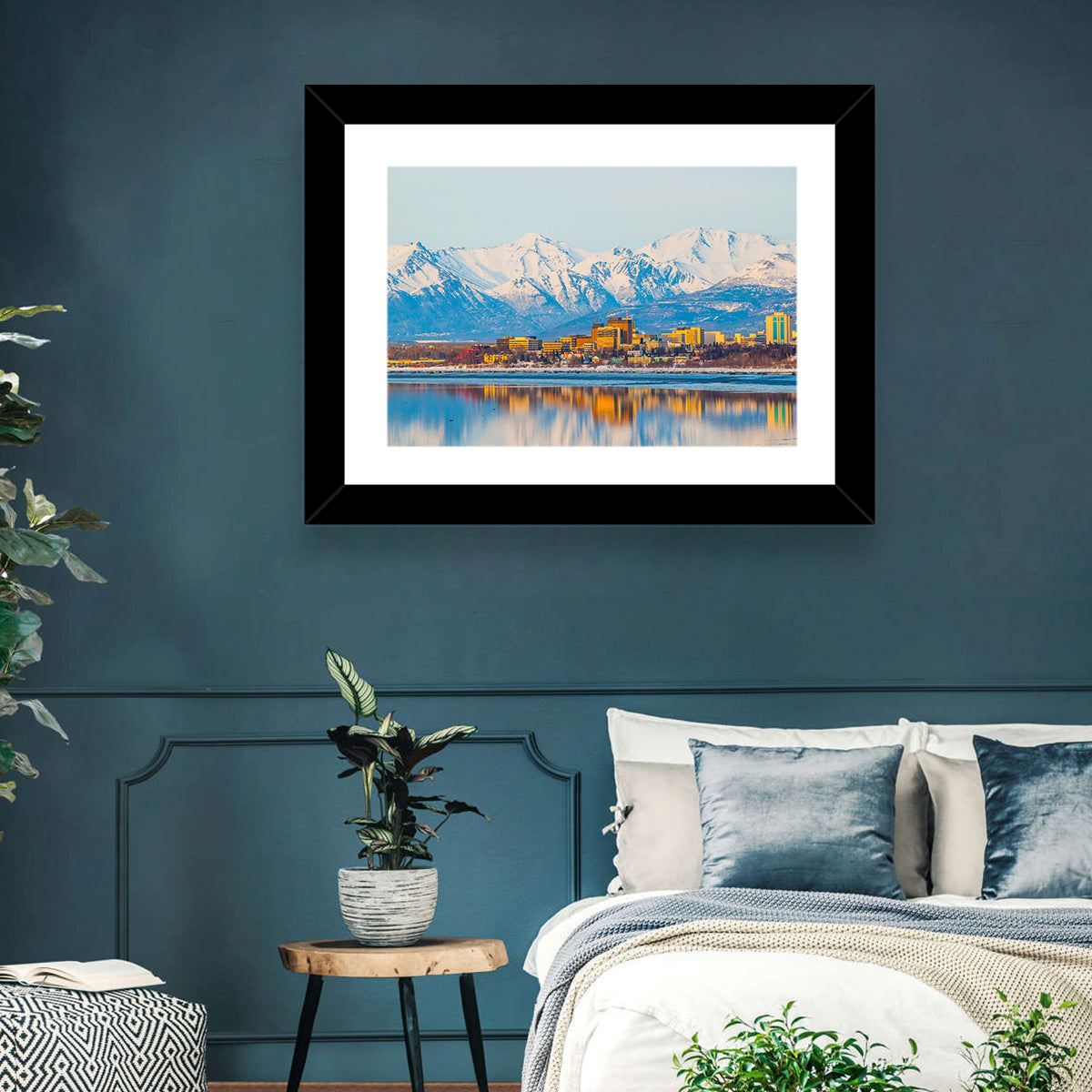 Anchorage Morning Skyline Wall Art