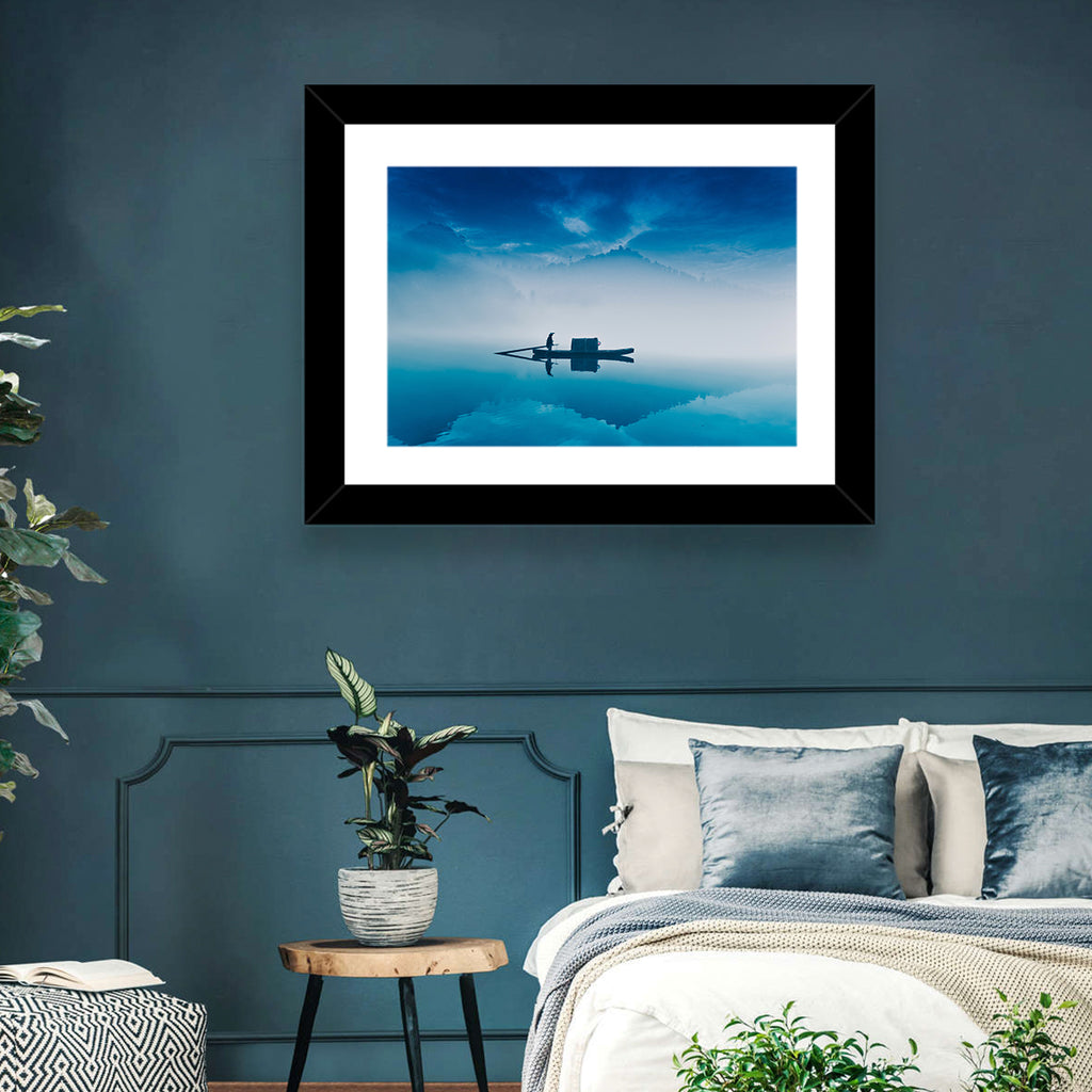 Dongjiang Lake Morning Wall Art