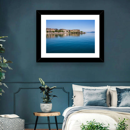 Tranquil Lake Neuchatel Wall Art