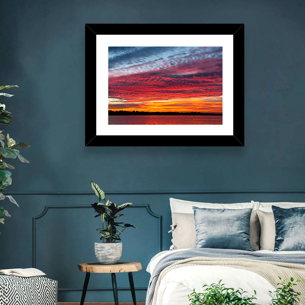 Lake Ijssel Sunset Wall Art