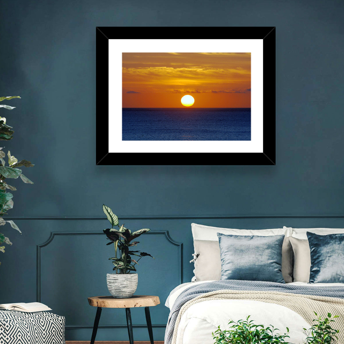 Golden Pacific Sunrise Wall Art