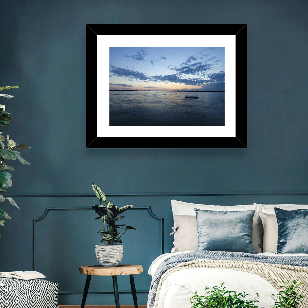 Lake Okoboji at Twilight Wall Art