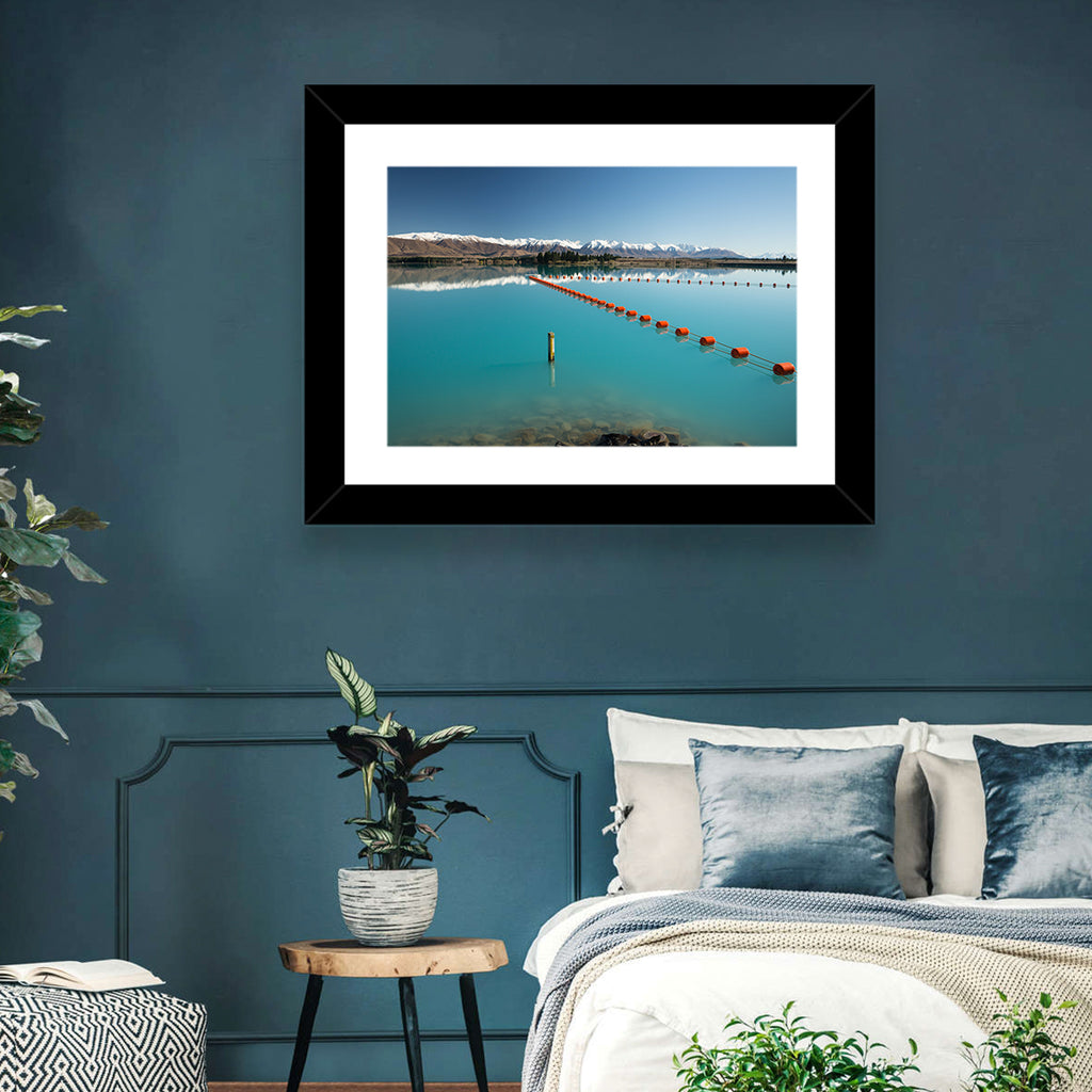 Lake Ruataniwha Reflection Wall Art