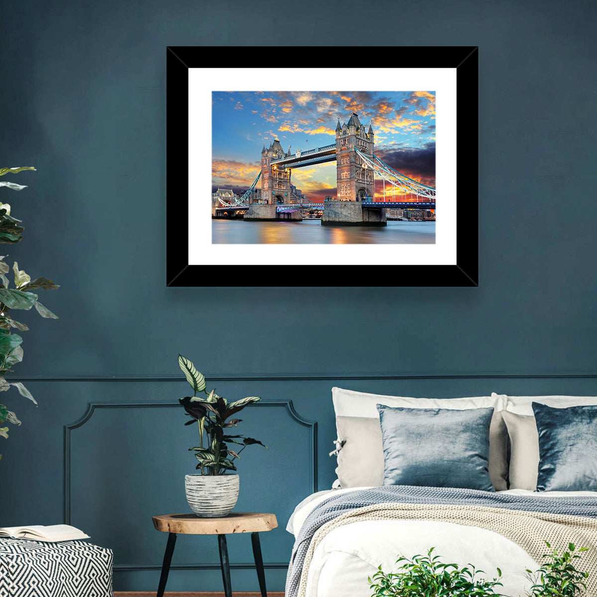 Tower Bridge at Sunset Wall Art