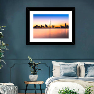 Dubai Skyline Wall Art