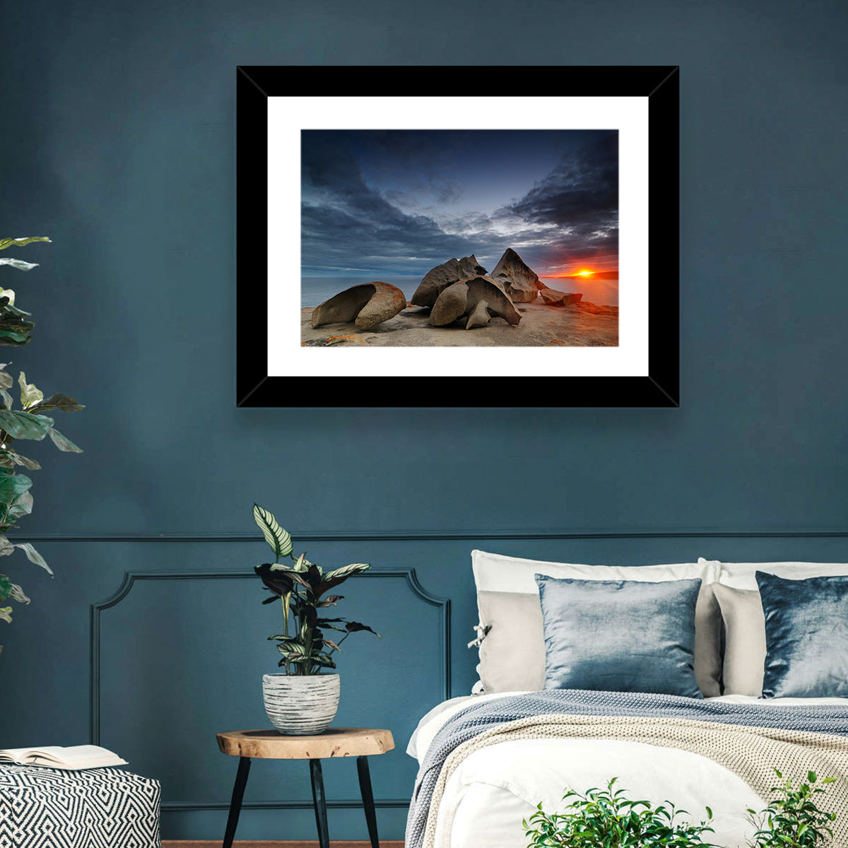 Remarkable Rocks Sunset, Kangaroo Island Wall Art