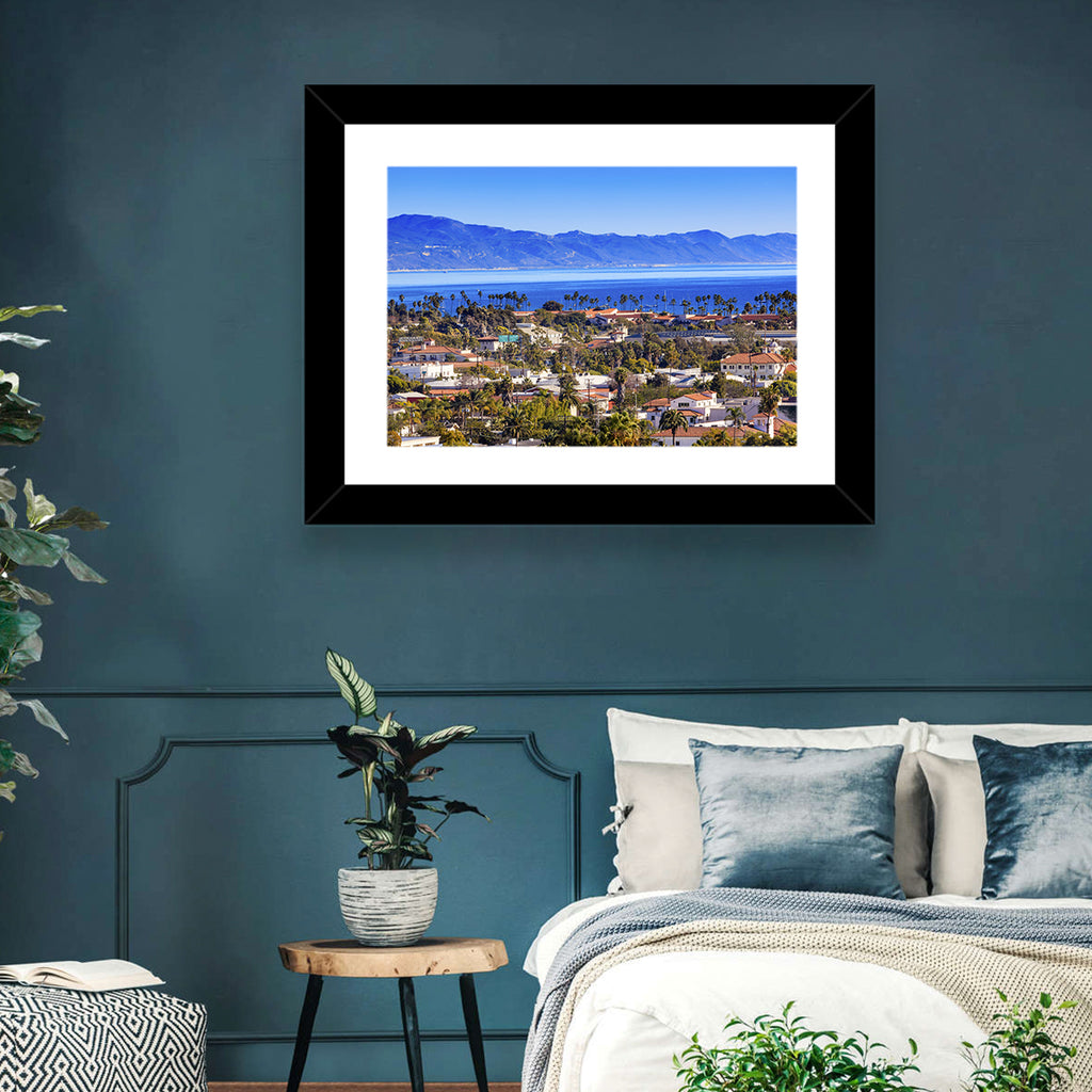 Santa Barbara Waterfront View Wall Art
