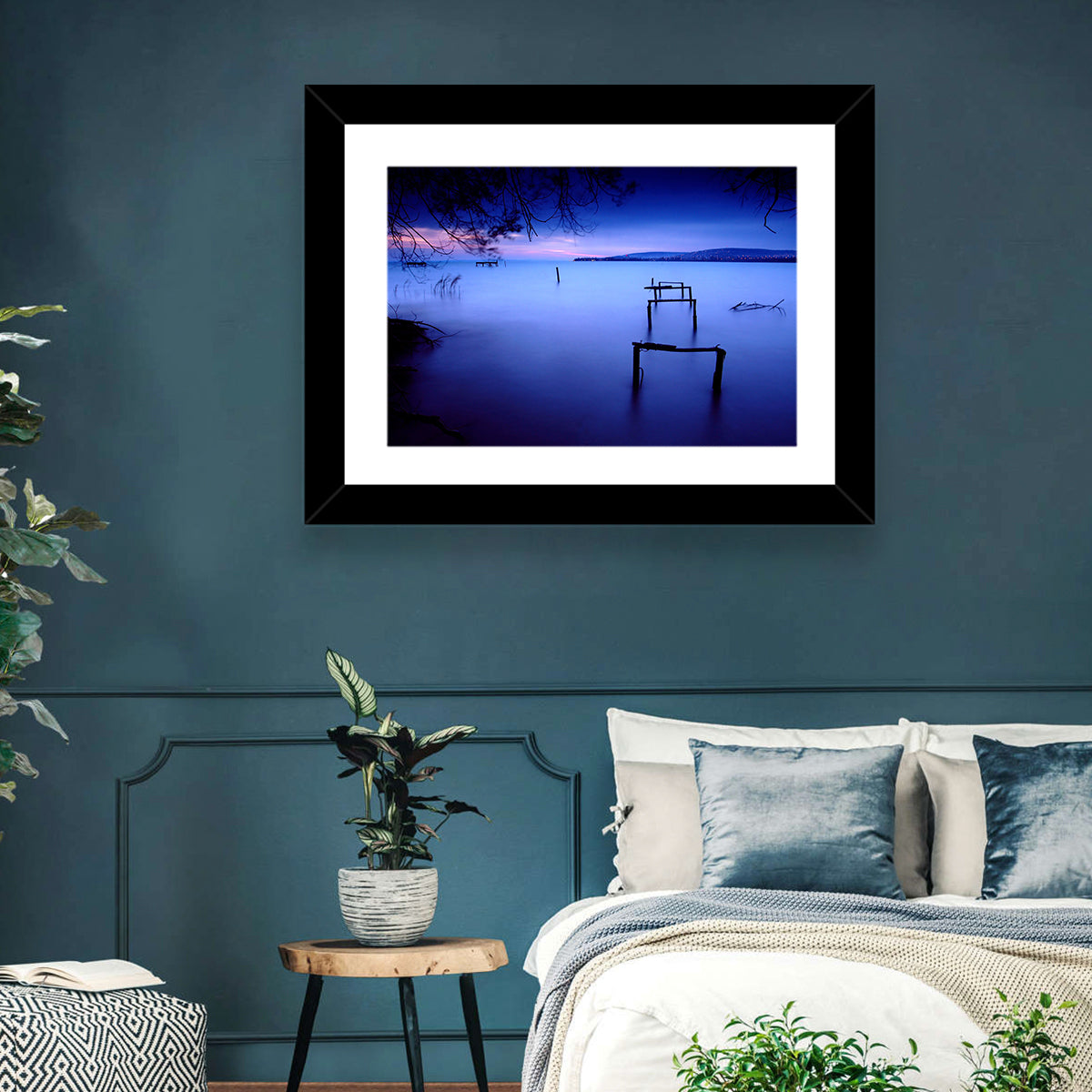Lake Balaton at Twilight Wall Art