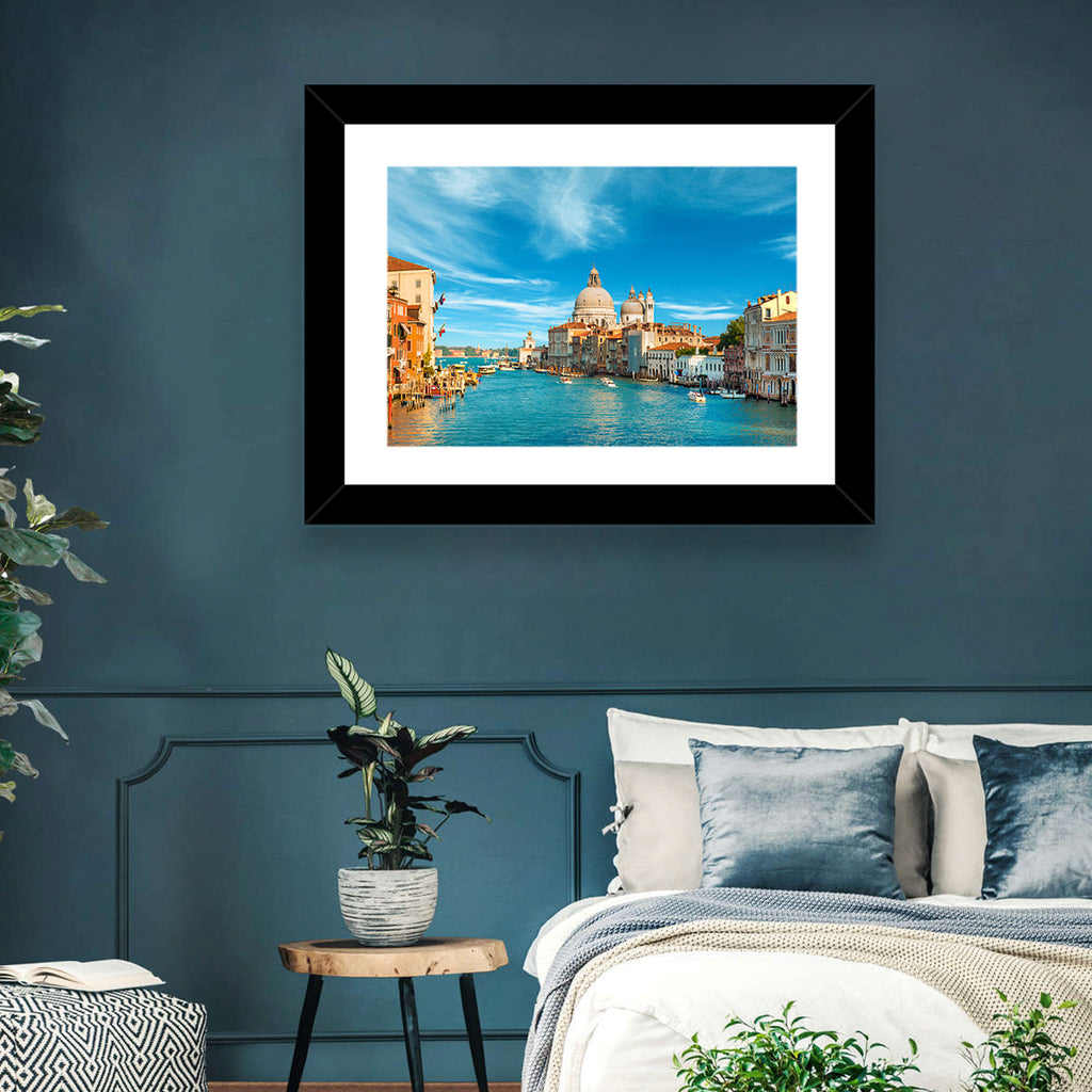 Venice Grand Canal and Santa Maria Della Salute Wall Art
