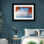 Mount Fuji Over Lake Kawaguchiko Wall Art