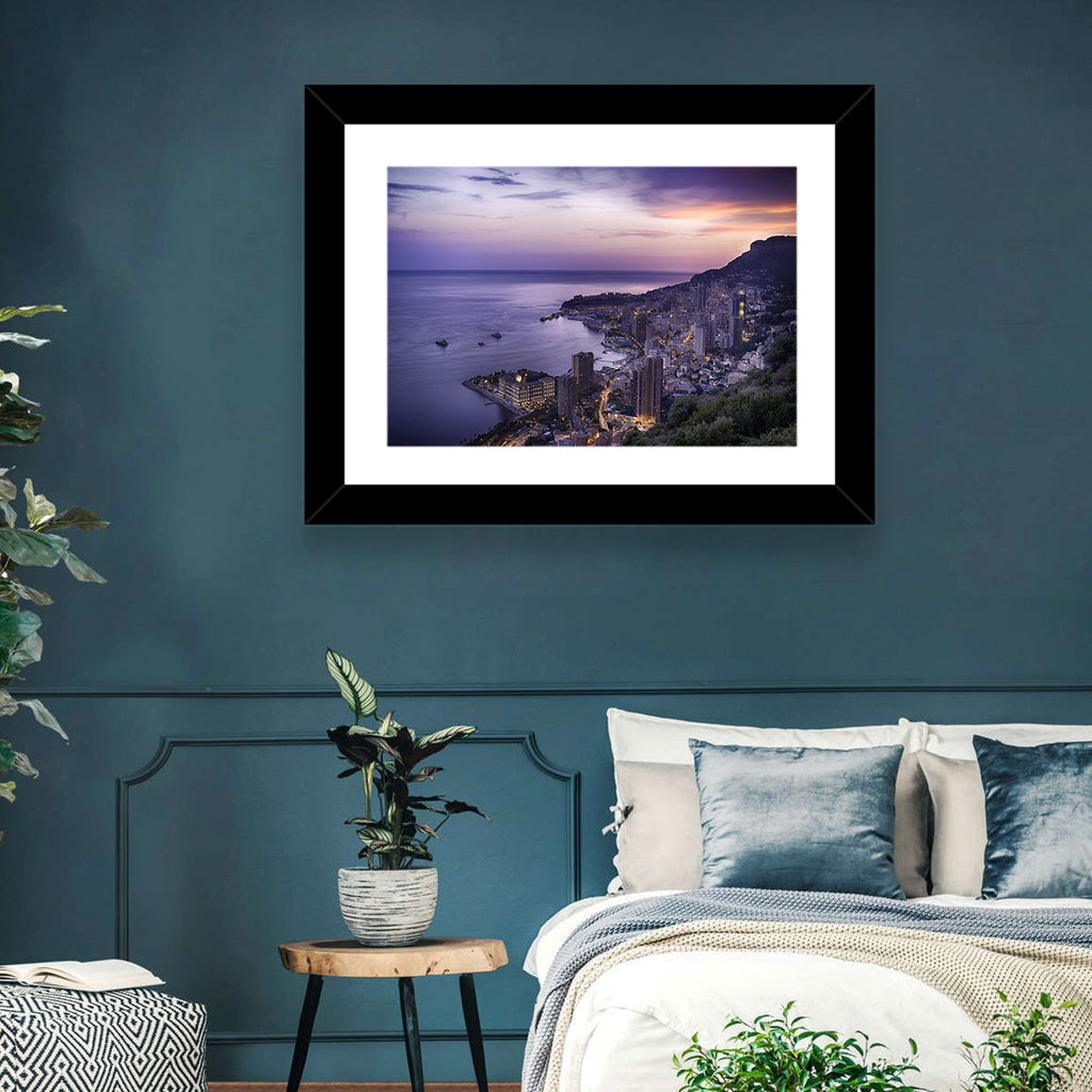 Monte Carlo at Dusk Wall Art