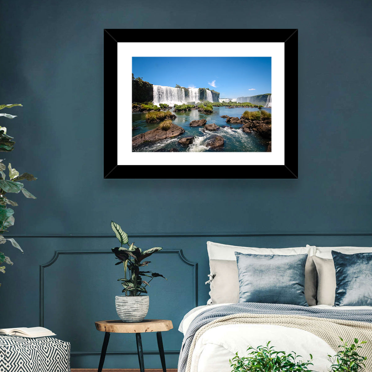Iguazu River and Falls, Foz Do Iguaçu Wall Art