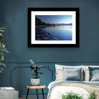 Lake Neuchatel Twilight Wall Art