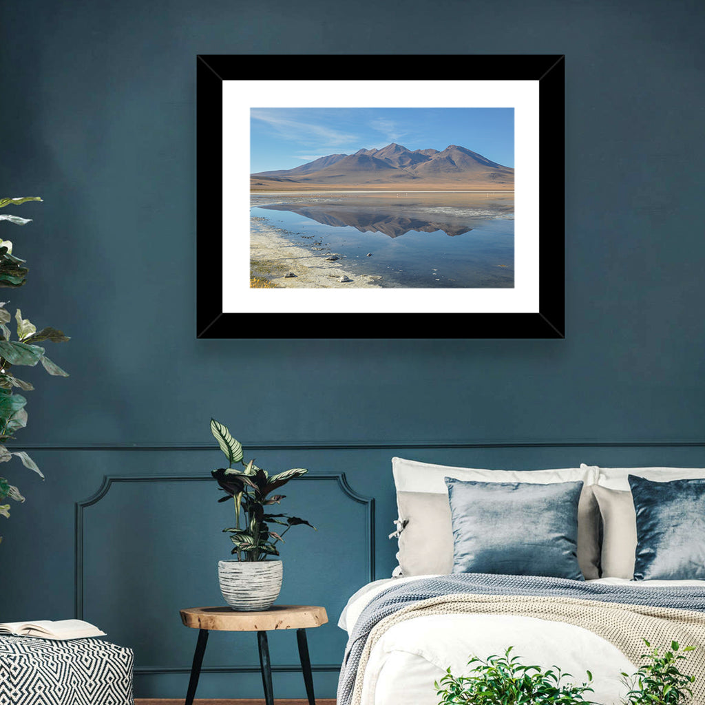 Sur Lipez Salt Lake Reflection Wall Art