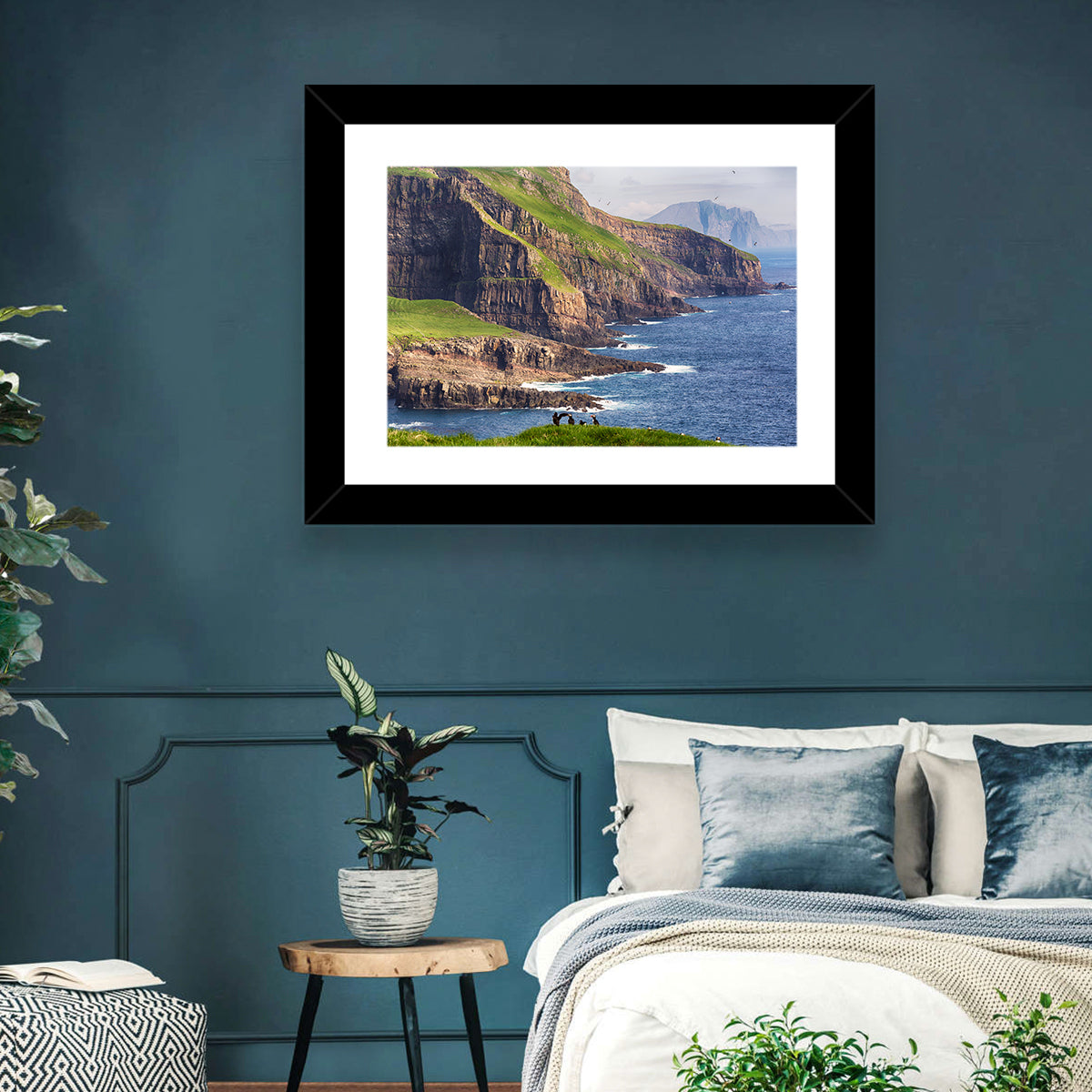 Mykines Cliffs, Faroe Islands Wall Art