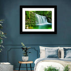 Emerald Lake Cascade Wall Art