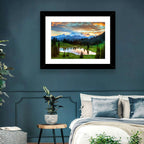 Mount Rainier Reflection at Tipsoo Lake Wall Art