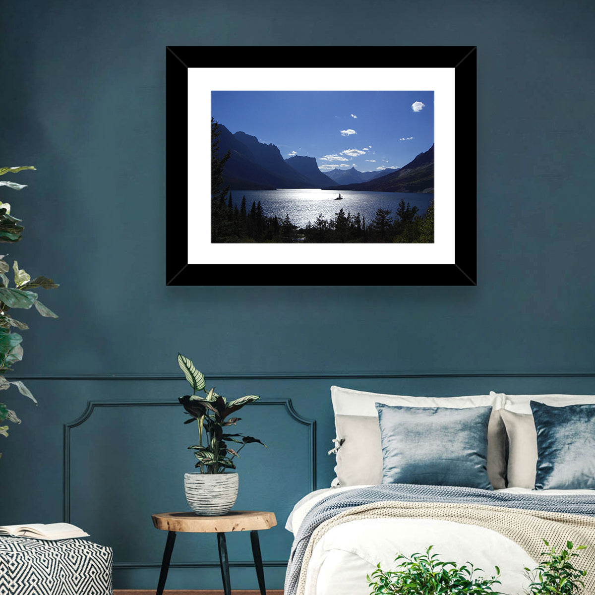 Wild Goose Island, St. Mary Lake Wall Art