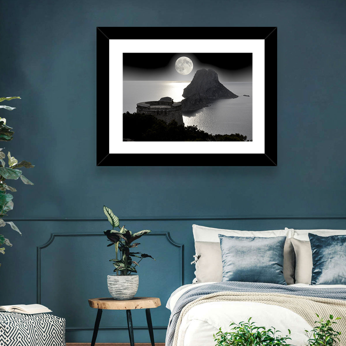 Pirates Tower Moonlit Watchtower, Ibiza Wall Art