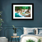 Kuang Si Waterfall Wall Art