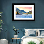 Lake Iseo Morning Harbor Wall Art
