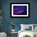 Lone Hiker Under the Milky Way Wall Art