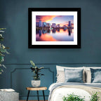 Lake Eola Sunset Orlando Wall Art
