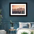 Venetian Gondolas at Dusk Wall Art