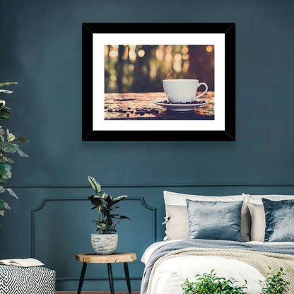 Hot Coffee Cup Wall Art