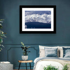 Lake Sevan Aerial Winter View Wall Art