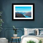 Lake Orta Mountain Reflection Wall Art