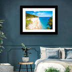 Mylopotamos Turquoise Beach Wall Art
