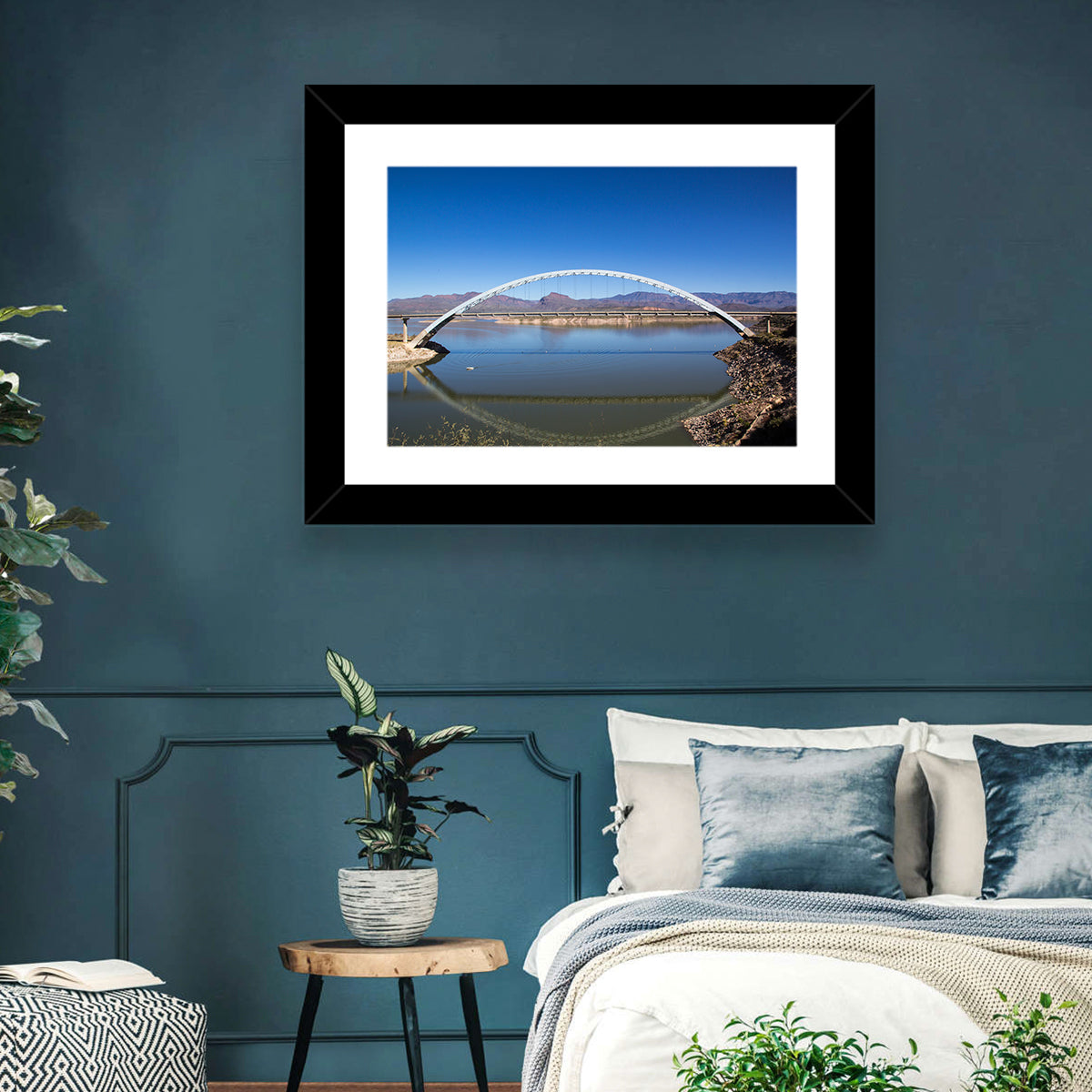 Roosevelt Lake Arch Bridge Wall Art