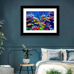 Tropical Coral Reef Aquarium Wall Art