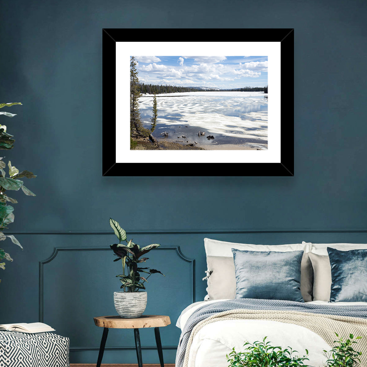 Lost Lake Reflections, Utah Wall Art in a room, landscape
