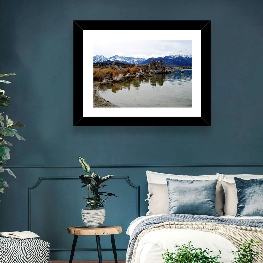 Mono Lake Tufa Towers with Mount Whitney Wall Art