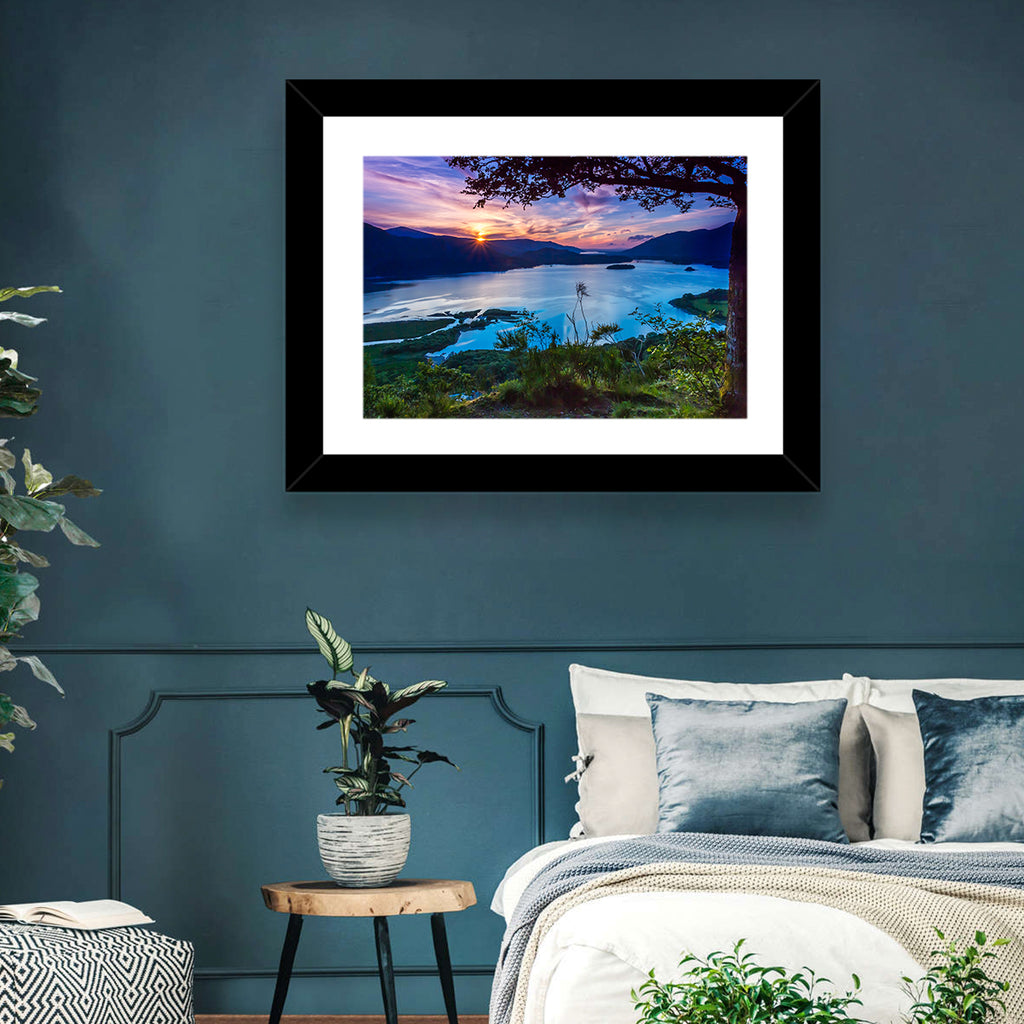Bassenthwaite Lake Sunset Wall Art