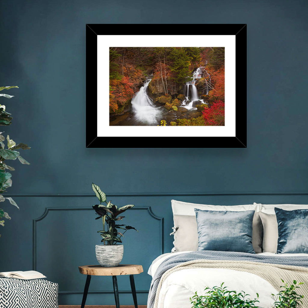 Ryuzu Falls Maple Cascade Wall Art