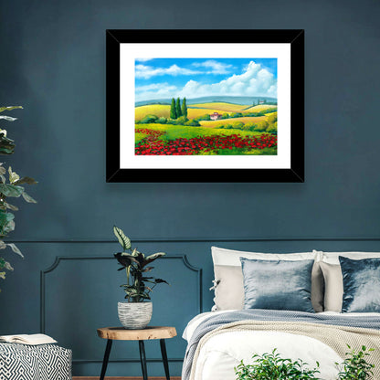 Tuscany Farmland Wall Art