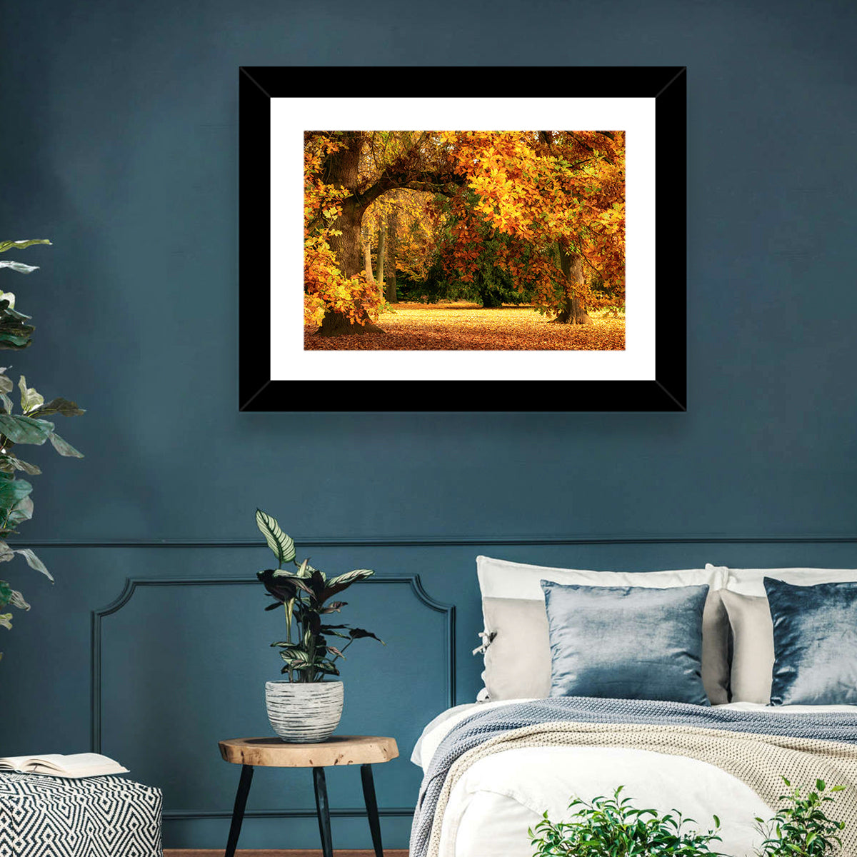 Park Autumn Trees Wall Art