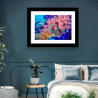 Vibrant Coral Reef Wall Art